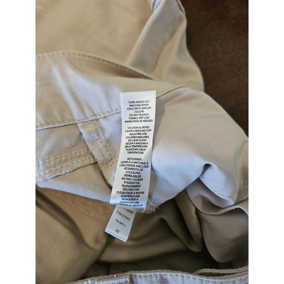 White House Black Market Pants Womens 8 Crop Leg Cargo Stretch Casual Pockets - Picture 14 of 16